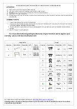 Hartman 63418006 Assembly Instructions предпросмотр