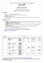 Предварительный просмотр 1 страницы Hartman 68161145 Assembly Instructions