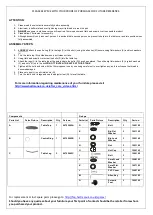 Preview for 1 page of Hartman AMALFI 60752062 Assembly Instructions