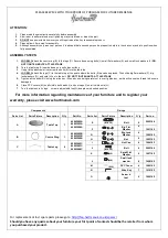 Hartman Amalfi 60903062 Assembly Instructions предпросмотр