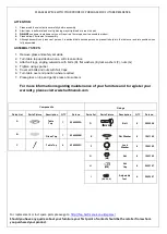 Предварительный просмотр 1 страницы Hartman AURORA 122CM Assembly Instructions