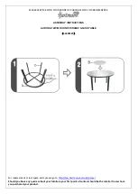 Предварительный просмотр 2 страницы Hartman AURORA 122CM Assembly Instructions