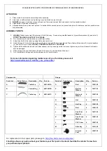 Hartman CAPRI 60816431 Assembly Instructions предпросмотр