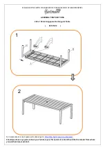 Preview for 2 page of Hartman Singapore 69125012 Assembly Instructions