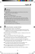 Preview for 13 page of Hartmann 9255020 Instructions For Use Manual