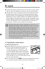 Preview for 16 page of Hartmann 9255020 Instructions For Use Manual