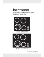 Hartmann CTCS 3/60 Instruction & Installation Manual preview