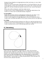 Preview for 7 page of Hartmann KABELSCHLOSS Instructions For Use Manual