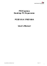 Hartmann PCIE101A User Manual предпросмотр