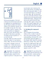 Preview for 15 page of Hartmann Tensoval Mobil Instructions For Use Manual