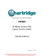 Hartridge HK900 Operating Manual preview