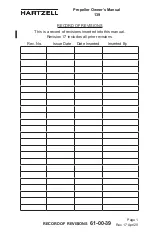 Preview for 13 page of Hartzell HC-A3 F-7 Series Owner'S Manual And Logbook