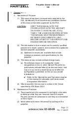 Preview for 33 page of Hartzell HC-A3 F-7 Series Owner'S Manual And Logbook