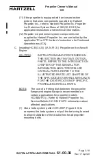 Preview for 118 page of Hartzell HC-A3 F-7 Series Owner'S Manual And Logbook