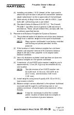 Preview for 246 page of Hartzell HC-A3 F-7 Series Owner'S Manual And Logbook