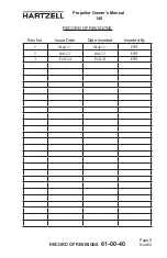 Preview for 11 page of Hartzell HC-D2MV20-3 Series Owner'S Manual And Logbook