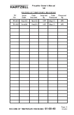 Preview for 13 page of Hartzell HC-D2MV20-3 Series Owner'S Manual And Logbook