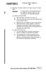 Preview for 79 page of Hartzell HC-D2MV20-3 Series Owner'S Manual And Logbook