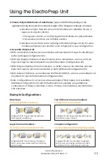 Preview for 12 page of Harvard Apparatus QuikPrep ElectroPrep 74-1196 User Manual