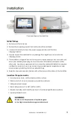 Preview for 10 page of Harvard Apparatus VentElite 55-7040 User Manual