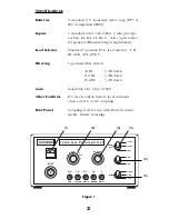 Preview for 4 page of HARVARD 50-9513 Operating And Maintenance Instructions Manual