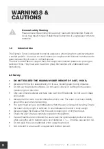 Preview for 2 page of Harvest Healthcare OLYMPIC TURNER General User/ Safety Manual