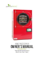 Preview for 1 page of Harvest Right Home Freeze Dryer Owner'S Manual