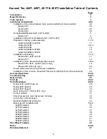 Preview for 2 page of Harvest TEC 444T Installation Manual