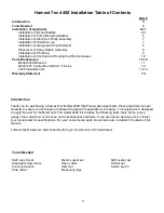 Preview for 3 page of Harvest TEC 445Z Installation Manual