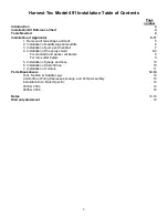 Preview for 3 page of Harvest TEC 491BB Installation Manual