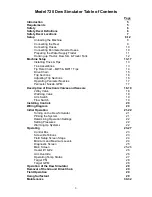 Preview for 3 page of Harvest TEC 720  Dew Simulator Owner'S Manual