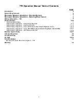 Preview for 3 page of Harvest TEC 770 Installation & Operation Manual