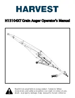 HARVEST H13104XT Operator'S Manual preview
