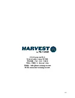 Preview for 40 page of HARVEST H1384XT Operator'S Manual