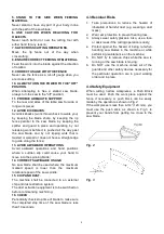 Предварительный просмотр 11 страницы HARVEY ALPHA HW110LC-36P Instruction Manual