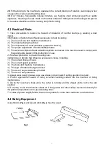 Preview for 10 page of HARVEY Eagle E-305S Instruction Manual