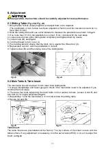 Preview for 21 page of HARVEY Eagle E-305S Instruction Manual