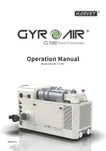 HARVEY GYRO AIR G700 Operation Manual preview