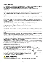 Предварительный просмотр 8 страницы HARVEY HPS1600E Original Instructions Manual