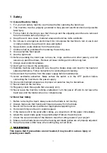 Предварительный просмотр 4 страницы HARVEY HW615 Instruction Manual