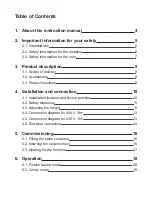 Preview for 2 page of Harvia 1-027-775 Instructions For Installation And Use Manual