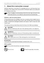 Preview for 4 page of Harvia 1-027-775 Instructions For Installation And Use Manual