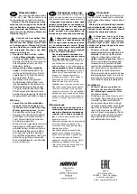 Preview for 21 page of Harvia 20 BOILER Instructions For Installation Manual