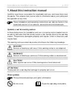 Preview for 38 page of Harvia CP-RMC-60 Instructions For Installation And Use Manual