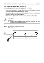 Preview for 114 page of Harvia CP-RMC-60 Instructions For Installation And Use Manual