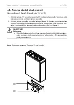 Preview for 116 page of Harvia CP-RMC-60 Instructions For Installation And Use Manual