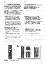 Preview for 3 page of Harvia FG70 Instructions For Installation And Use Manual