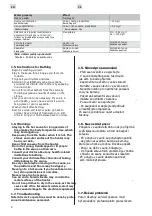 Preview for 6 page of Harvia FG70 Instructions For Installation And Use Manual