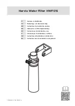 Предварительный просмотр 1 страницы Harvia HWF01S Instructions For Installation And Use Manual