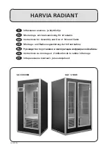 Harvia Radiant Series Instructions For Assembly And Use предпросмотр